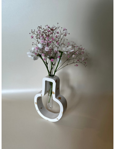 Vase soliflore épuré