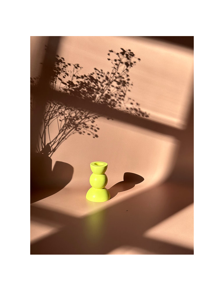 Bougeoir fluo, une pièce maîtresse pour pimper son intérieur