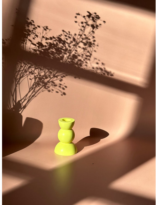 Bougeoir fluo, une pièce maîtresse pour pimper son intérieur