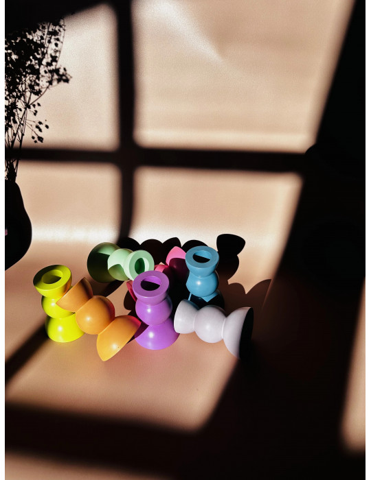 Bougeoir fluo, une pièce maîtresse pour pimper son intérieur