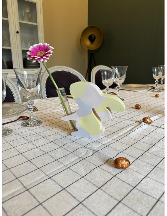 lapin de Pâques, décoration de table