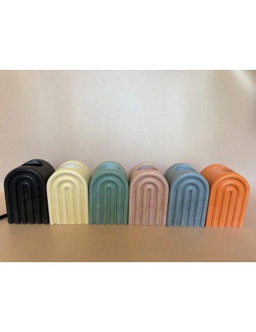 Lampe Ana- lampe sculpturale design en forme d'arche. Artisanale et écologique