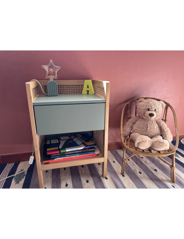 Lampe Ana- lampe sculpturale design en forme d'arche. Artisanale et écologique