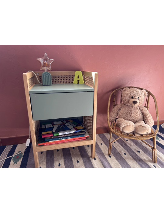 Lampe Ana- lampe sculpturale design en forme d'arche. Artisanale et écologique