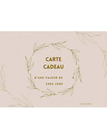 Les cartes cadeaux