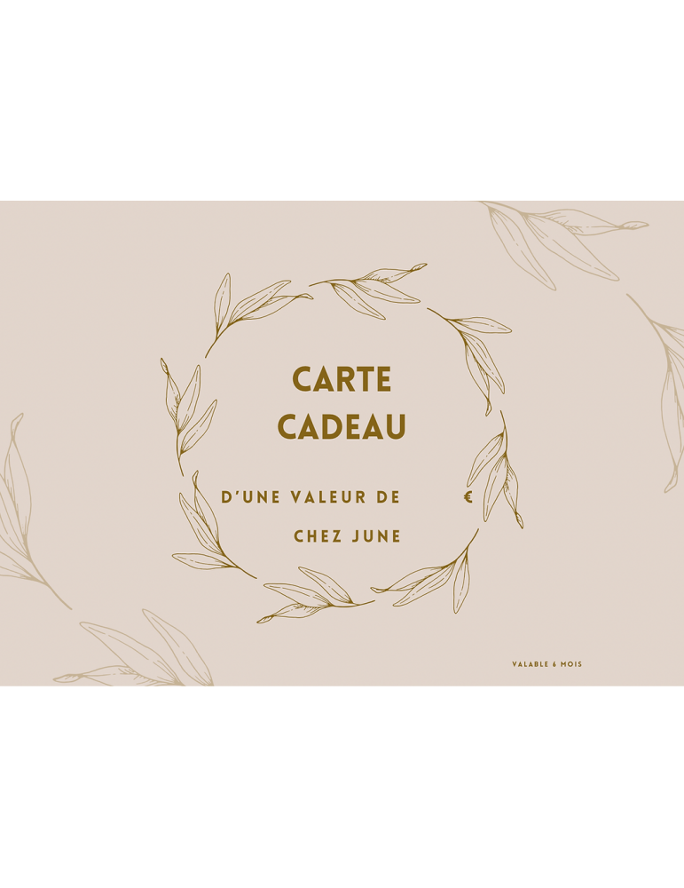 Les cartes cadeaux